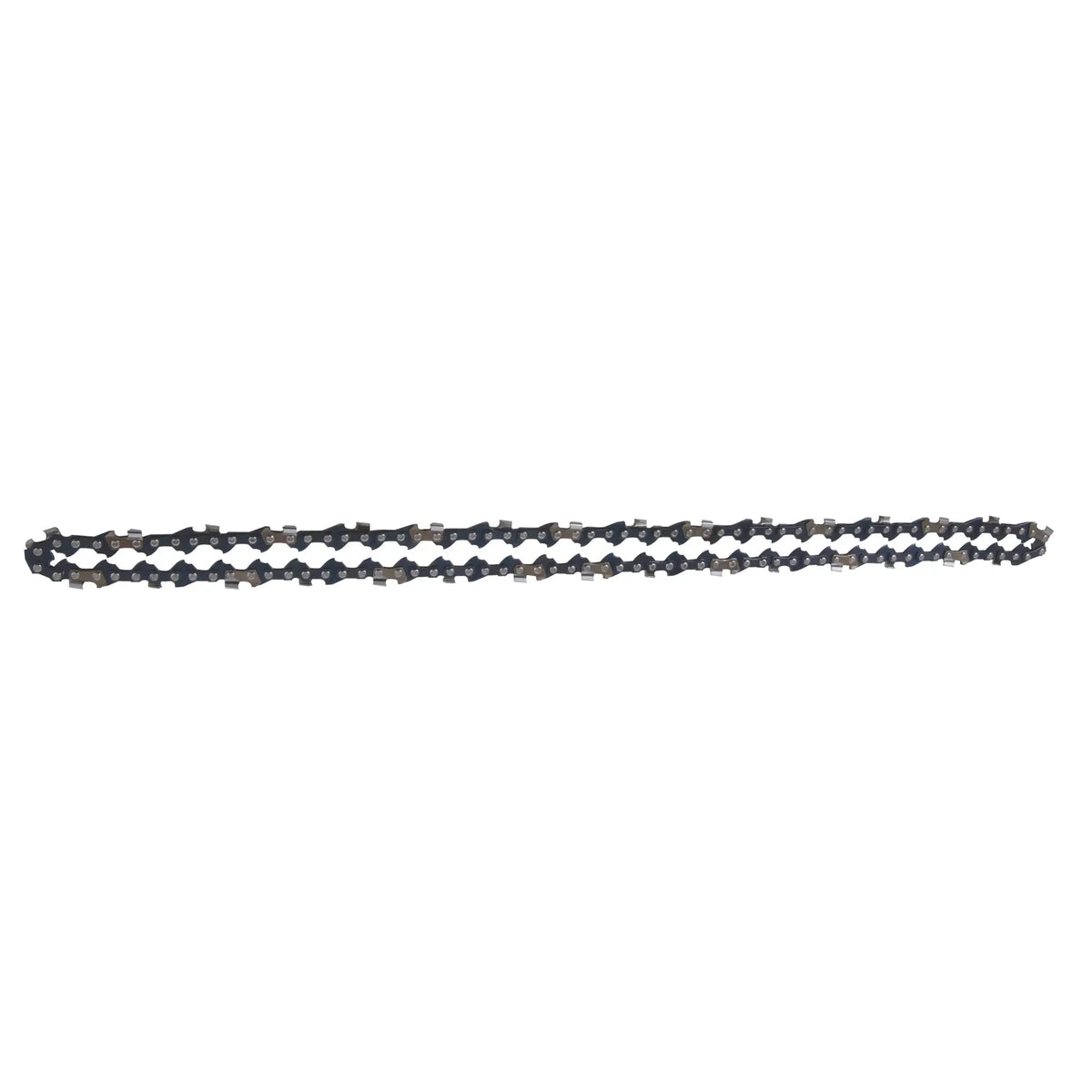 Photo of Craftsman chainsaw chain, SKU CMXGZAM700117, metal, top view, on white background.