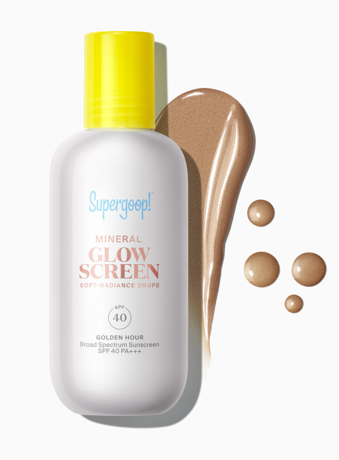 supergoop-glowscreen-soft-radiance-drops-spf-40-golden-hour-product-and-texture